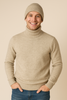 MAGLIONE UOMO CONSENSO DOLCEVITA TOPPE LANA ART. 4156 225