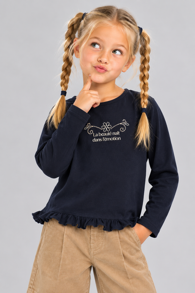 MAGLIA BAMBINA ZIPPY MANICA LUNGA GIROCOLLO STAMPA COTONE ART. ZKGAP0303-26083