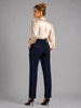 PANTALONE DONNA PERLA ELASTICO STRASS ELEGANTE ART. 26661