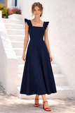 ABITO LUNGO DONNA GRIFFAI COTONE CANOTTA FIOCCO SCHIENA SVASATO ART. 6700