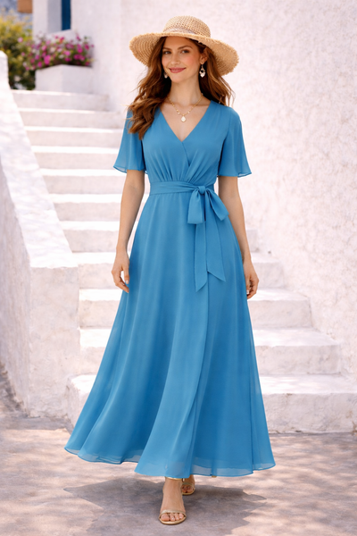 ABITO DONNA ELEGANTE MEZZA MANICA LUNGO ZIP FODERA MARCA GRIFFAI ART. DGP3404