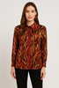 CAMICIA DONNA RAGAZZA FANTASIA SPACCHI MARCA FRALLA ART. CA25021