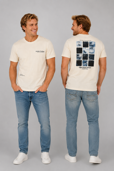 T-SHIRT UOMO PURO COTONE MANICA CORTA STAMPA LEGGERA  TIFFOSI ART. 10059037