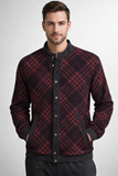 GIACCA DA CAMERA UOMO CALDA MORBIDA JACQUARD BOTTONI ROMBI BIPBIP ART. 6836G
