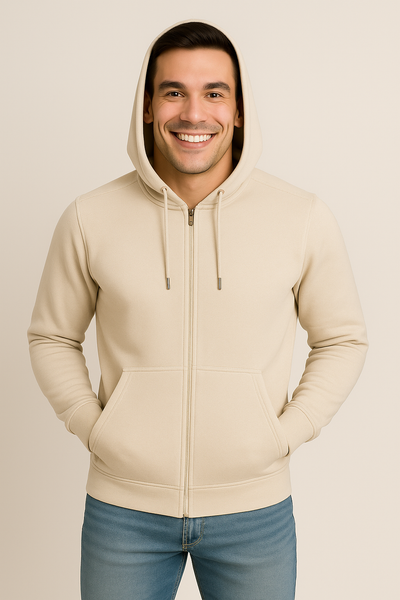FELPA UOMO SCUOLA NAUTICA ITALIANA TECNICA FULL ZIP TASCHE CAPPUCCIO ART. 152771