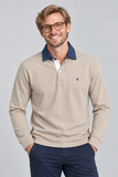 POLO UOMO NAVIGARE MANICA LUNGA LOGO CALDO JERSEY COTONE ART. NJ5111