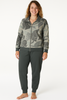 TUTA DONNA RAGAZZA SPORT MISTO COTONE GARZATO ZIP FANTASIA MARCA CAMPAGNOLO ART. 8E76264M