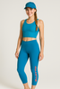 LEGGINGS DONNA TRE QUARTI ELASTICO STAMPA MARCA LOTTO ART.241205