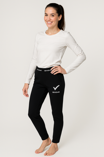 LEGGINS RAGAZZA SPORT ELASTICIZZATI FASCIA MARCA MARBEL ART.7421P0072