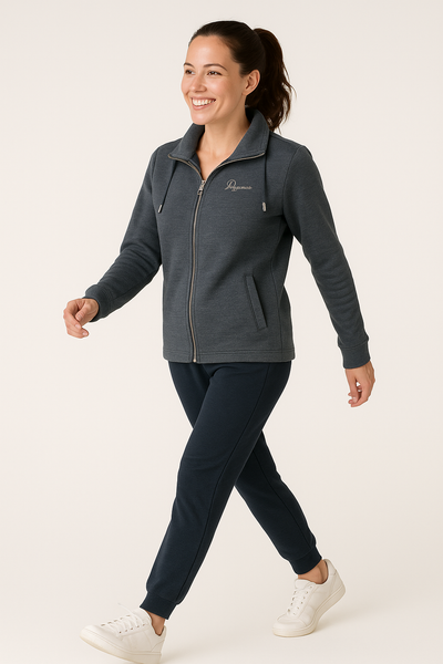 TUTA DONNA RAGAZZA FELPATA FELPA PANTALONI MARCA CAMPAGNOLO ART. 8Q76459