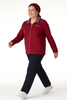 TUTA DONNA RAGAZZA FELPATA FELPA ZIP PANTALONE ELASTICO MARCA CAMPAGNOLO ART. 8Q76458