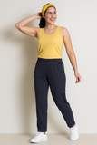 PANTALONE TUTA DONNA RAGAZZA ELASTICO VITA SPORT PALESTRA CAMPAGNOLO ART.4R036 6