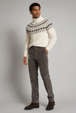 PANTALONI UOMO RAGAZZO VELLUTO TASCA FRANCESE ZIO BOTTONE A&P BIANCHI ART. 00719