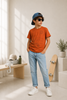T-SHIRT RAGAZZO BAMBINO ZIPPY GIROCOLLO STAMPA COTONE ART. ZKBAP0303-26003