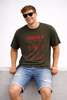 T-SHIRT UOMO MAXFORT TAGLIE OVER COTONE STAMPA ART. E2836