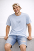 T-SHIRT UOMO BASILE JERSEY COTONE MANICA CORTA STAMPA ART. BE0280