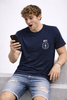 T-SHIRT UOMO AVIREX MANICA CORTA STAMPA JERSEY COTONE ART. AX0707