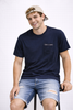 T-SHIRT UOMO BASILE MANICA CORTA TASCHINO JERSEY COTONE ART. BE0273