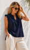 CANOTTA DONNA BARBARELLA SCOLLO V SPALLA LARGA ROUGE SPACCHETTI ART.1051