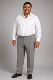 PANTALONE UOMO CONFORMATO MISTO LANA A&P BIANCHI ART. 0024