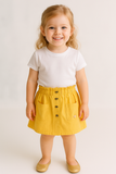 GONNA BAMBINA ELASTICO TASCHINE MORBIDA MARCA LOSAN ART.216-7049AL
