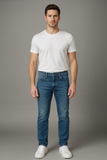JEANS UOMO RAGAZZO CINQUE TASCHE MARCA LEE ART. LUKE INDIGO VINTAGE