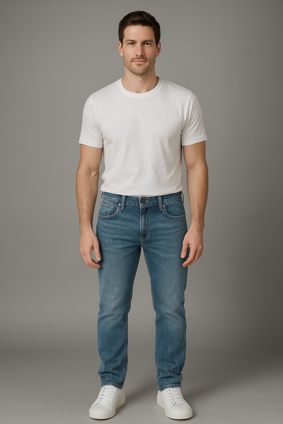 JEANS UOMO RAGAZZO SLIM STRAIGHT MARCA LEE ART. RIDER EAST NEW YORK