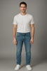 JEANS UOMO RAGAZZO SLIM STRAIGHT MARCA LEE ART. RIDER EAST NEW YORK