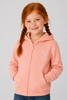 FELPA BAMBINA ZIPPY FELPATA FULL ZIP CAPPUCCIO TASCHE STAMPE ART. ZKGAP0201-26028