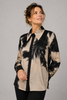 CAMICIA DONNA LAURA BIAGIOTTI FANTASIA BOTTONI SPACCHI ART. LB27I-1510
