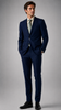 ABITO CERIMONIA UOMO CLUI L.M.C. TRE PEZZI GIACCA PANTALONE GILET DROP4 ART. CLVTD4-44