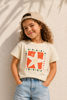 T-SHIRT RAGAZZA ZIPPY COTONE GIROCOLLO MEZZA MANICA STAMPA LARGA ART.ZKGAP030326036