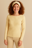 MAGLIONE DONNA ELEONORA DELBONO PARICOLLO LAVORATO LANA ART. DA506