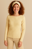 MAGLIONE DONNA ELEONORA DELBONO PARICOLLO LAVORATO LANA ART. DA506