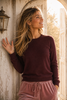 MAGLIONE DONNA GRIFFAI BASICO PARICOLLO VISCOSA ART. 6900