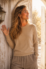 MAGLIONE DONNA GRIFFAI BASICO PARICOLLO VISCOSA ART. 6900