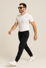 PANTALONI UOMO  ELASTICO IN VITA MISTO COTONE TASCHE COVERI ART. PF502