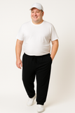 PANTALONE TUTA UOMO RAGAZZO TAGLIE OVER FELPATO MARCA EASY ART. E2306