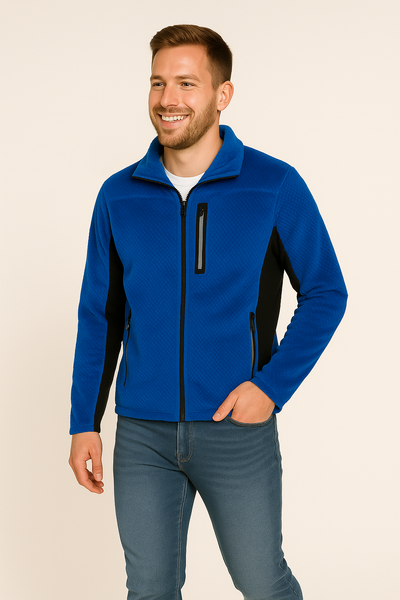 MAGLIA ORSETTO UOMO RAGAZZO ZIP TASCHE MARCA BRUGI ART. AG4Y