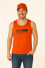 CANOTTA UOMO COVERI STAMPA FRONTALE CON LOGO COTONE PURO ART. CJ4460