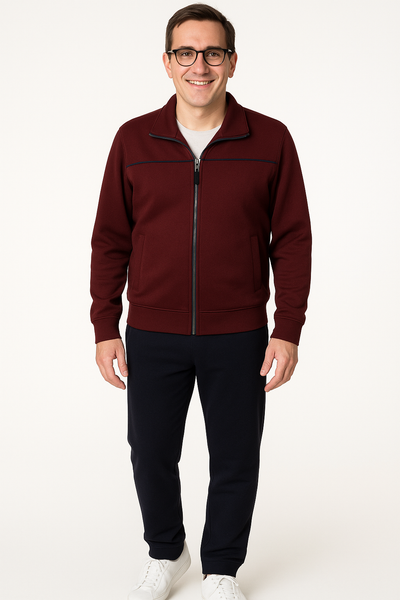 TUTA UOMNO RAGAZZO FELPATA PANTALONE FELPA ZIP MARCA CAMPAGNOLO ART. 8Q77478
