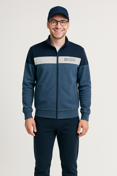 TUTA GARZATA SPORT UOMO RAGAZZO APERTA ZIP TASCHE POLSINI CAMPAGNOLO ART. 8E77268M
