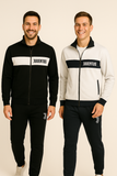 PIGIAMA TUTA COTONE GARZATO TEMPO LIBERO UOMO RAGAZZO ZIP SQUADRA JUVENTUS ART. F102085
