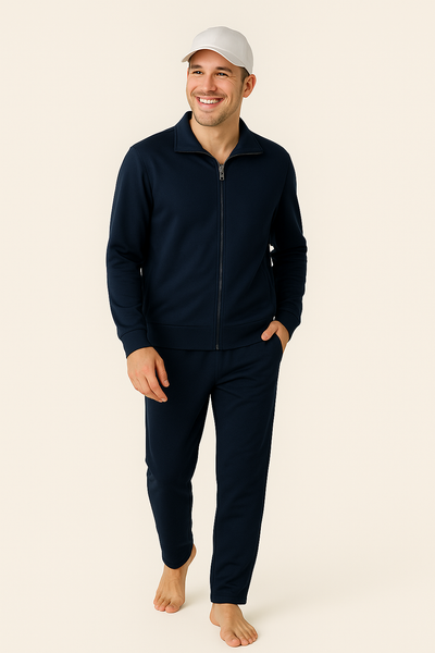 TUTA UOMO RAGAZZO GARZATA TUTTA ZIP ELASTICO POLSINI MARCA CAMPAGNOLO ART. 8E77271