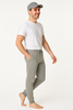 PANTALONE TUTA UOMO RAGAZZO GARZATO POLSINI MARCA BRUGI ART. F77J