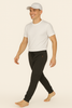 PANTALONE TUTA UOMO RAGAZZO GARZATA POLSINI MARCA BRUGI F84L
