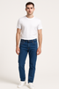 JEANS UOMO ZIP BOTTONE CINQUE TASCHE SLIM SCURO MARCA LEE ART. RIDER