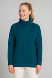 MAGLIONE DONNA DOLCEVITA BORDINO FASCIA LAVORAZIONE MARCA ELEONORA DELBONO ART. CA272/A