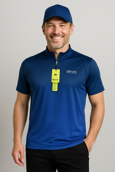 POLO UOMO ZIP TECNICA TRASPIRANTE LOGO MARCA SCUOLA NAUTICA ART.218851