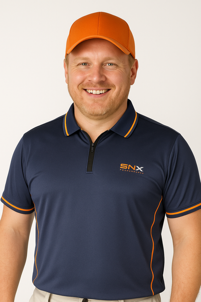 POLO UOMO MEZZA MANICA ZIP TECNICA TRASPIRANTE ELASTICIZZATA MARCA SCUOLA NAUTICA ART.218856